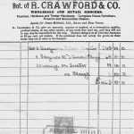 Original Receipt for the first tractor to arrive in the Beagh