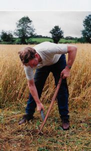 Sharpening scythe